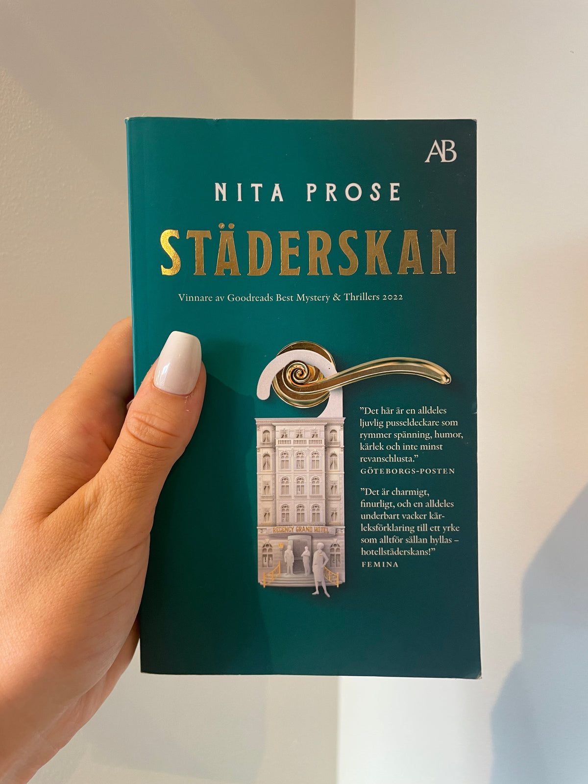 Städerskan – framsida