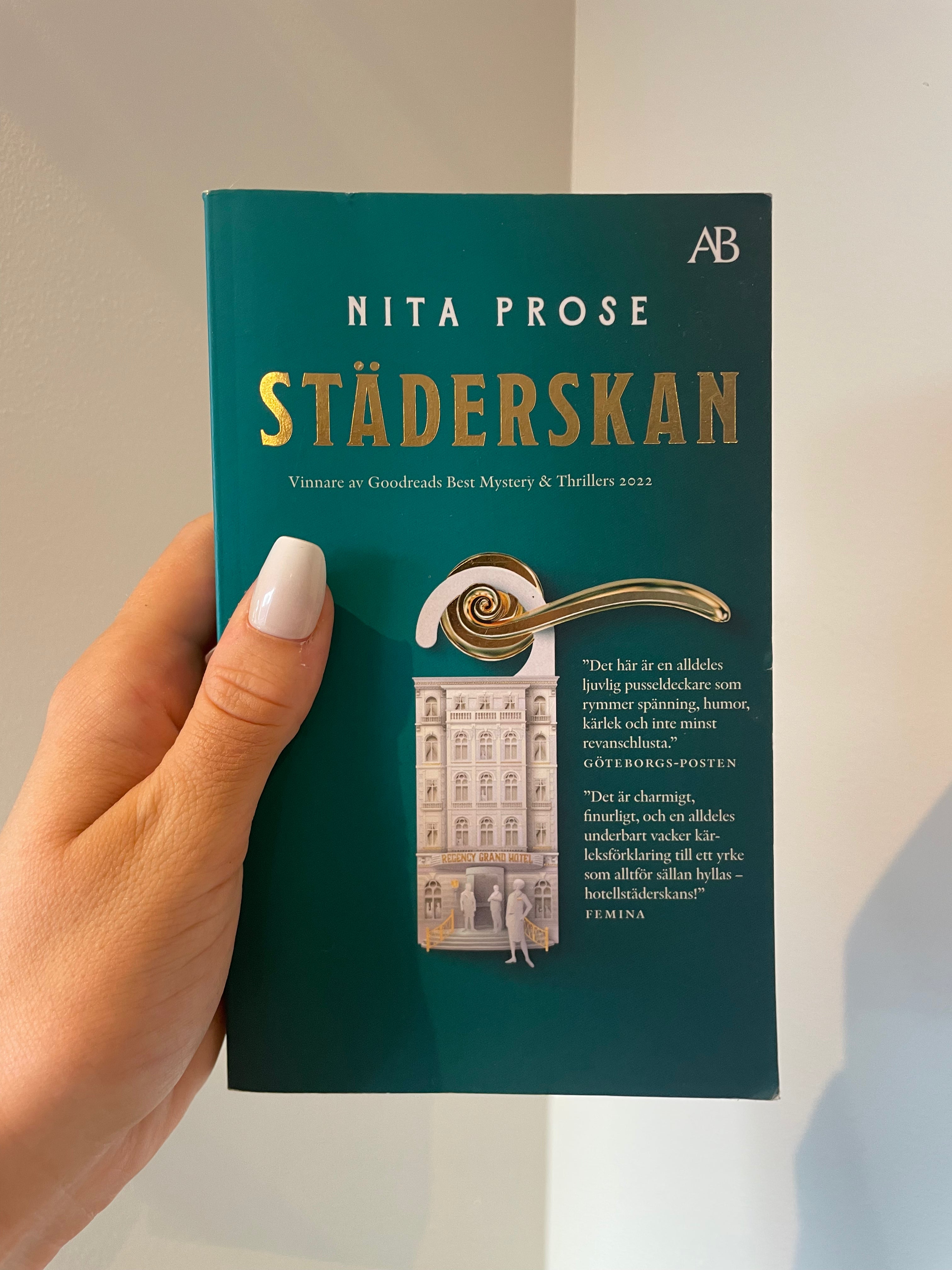 Städerskan – framsida