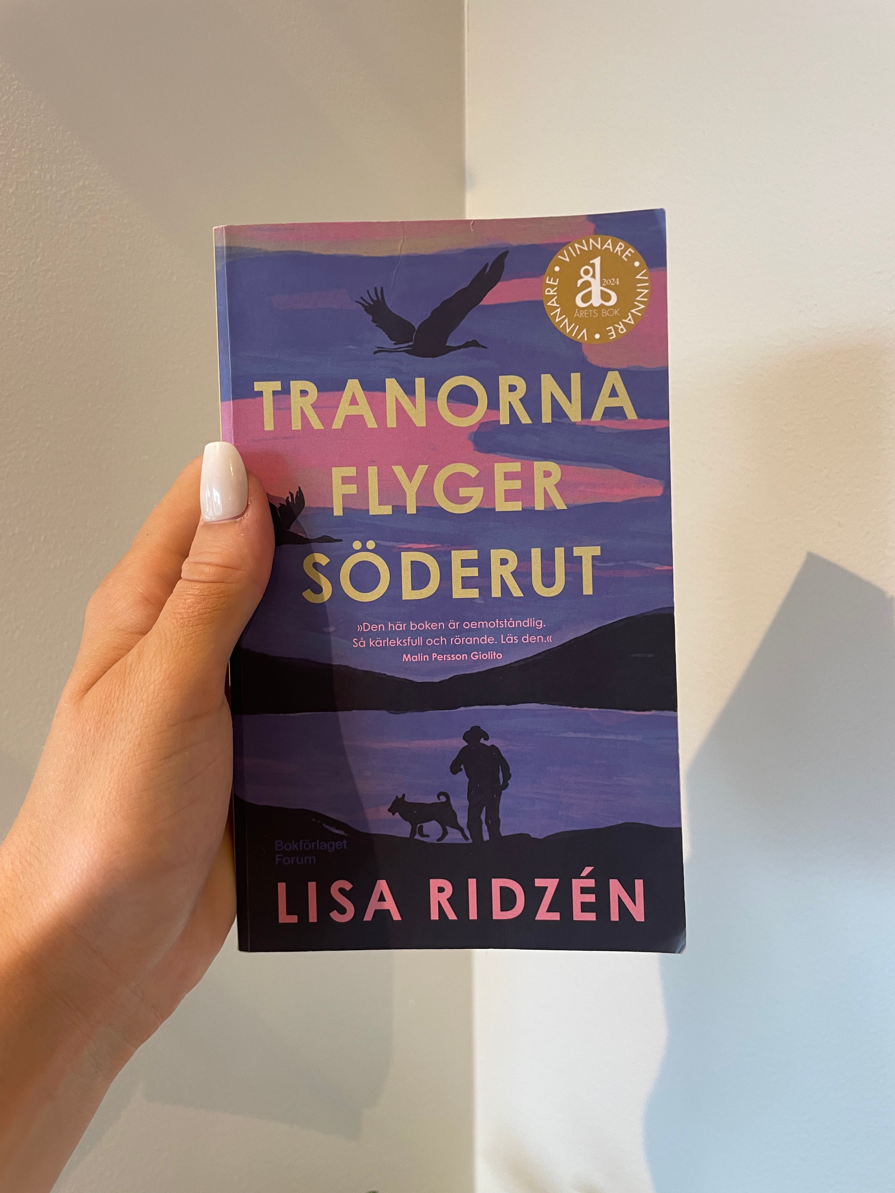 Tranorna flyger söderut – framsida
