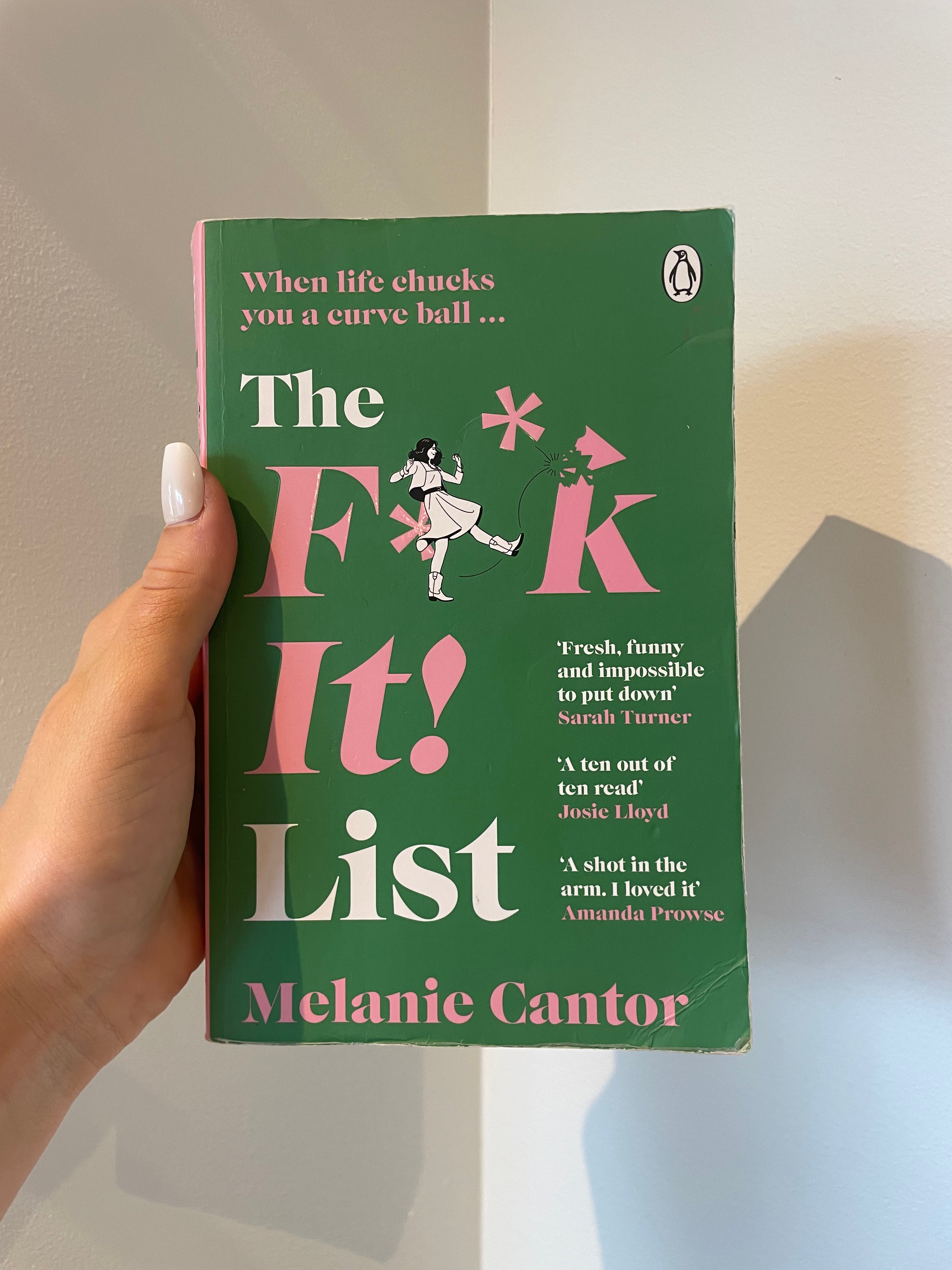 The F**k It List – framsida