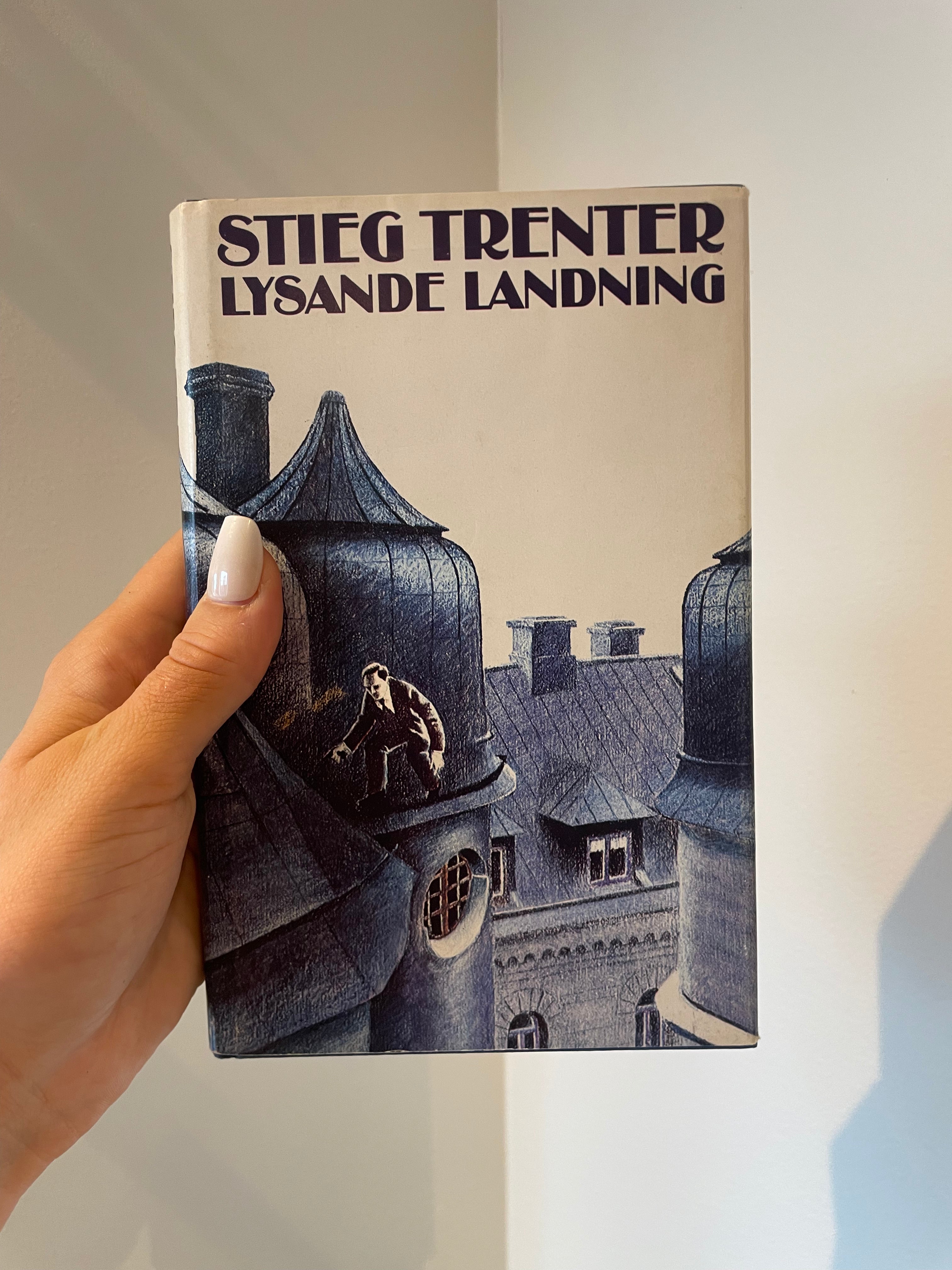 Lysande landning – framsida