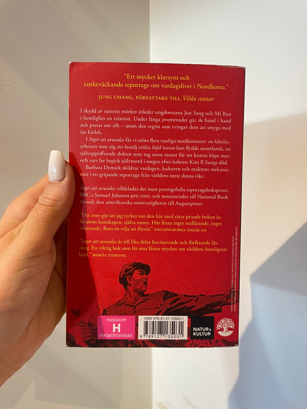 Inget att avundas – baksida