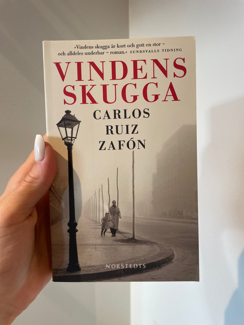 Vindens skugga – framsida