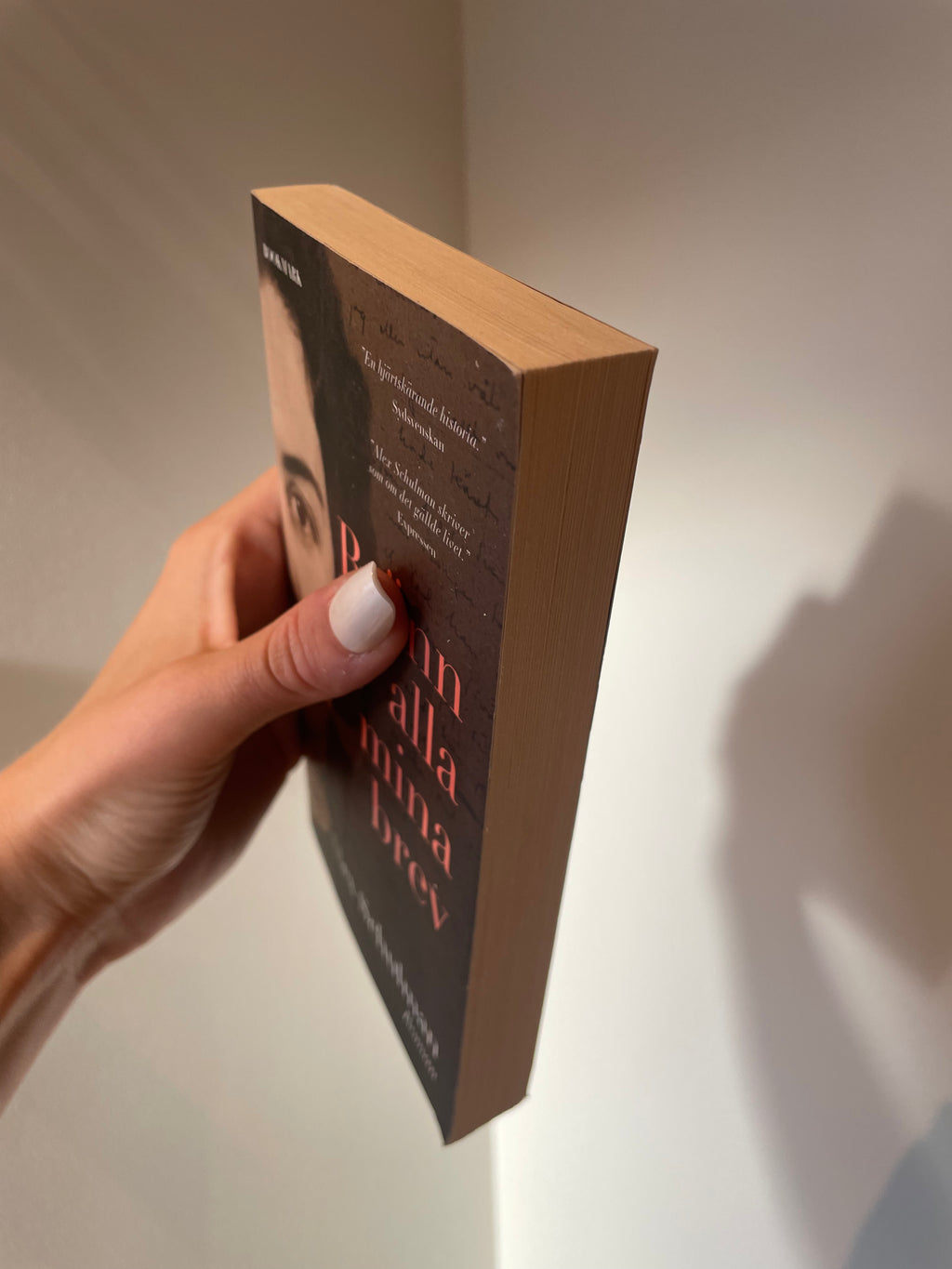 Bränn alla mina brev – sida