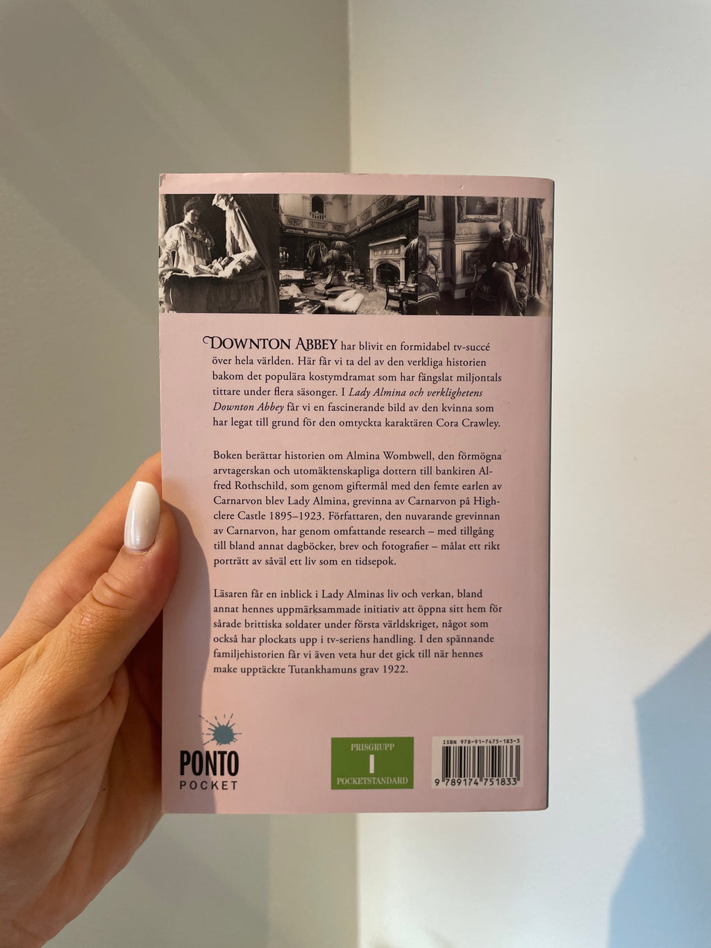 Lady Almina – baksida