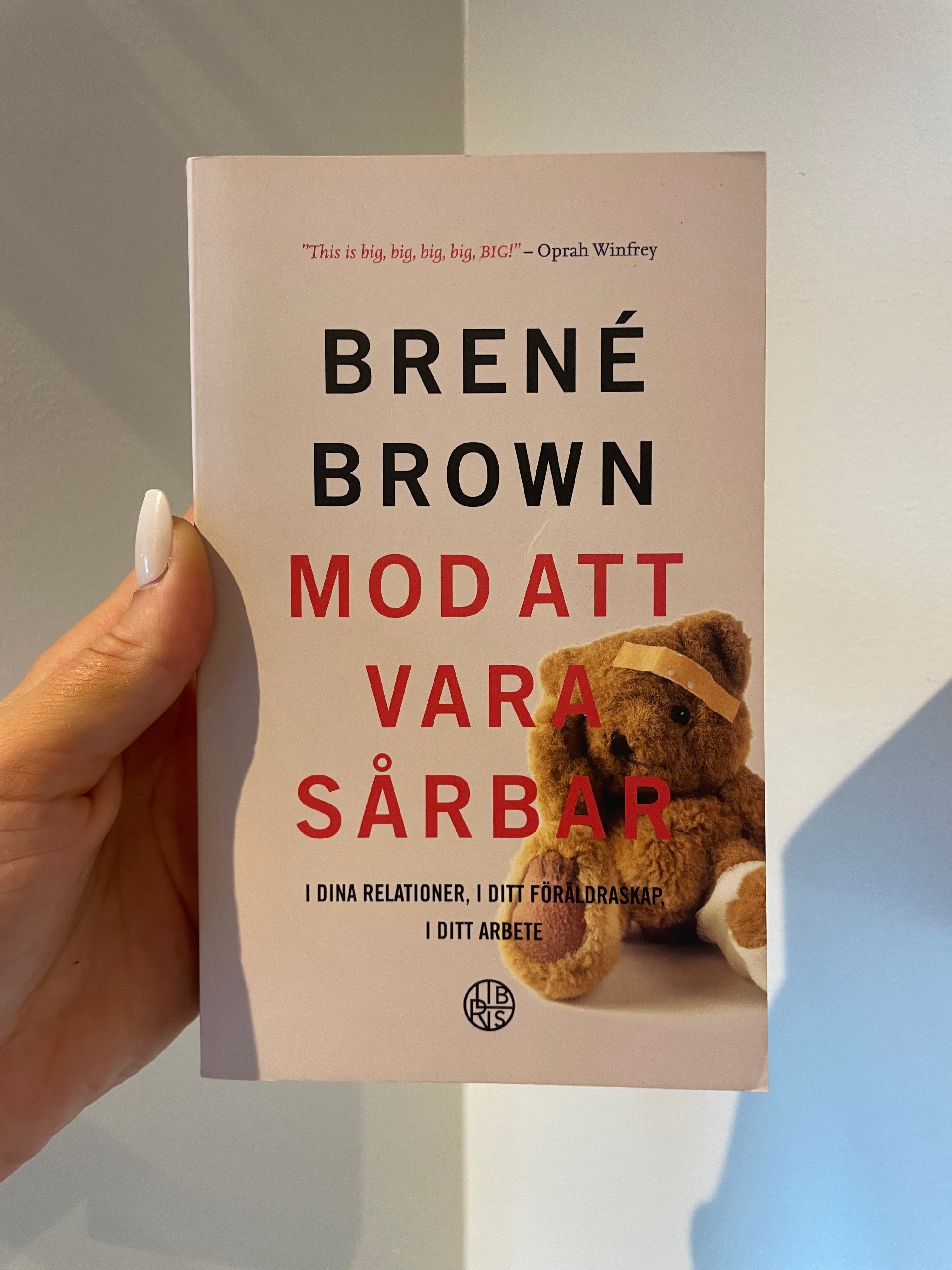 Mod att vara sårbar – framsida