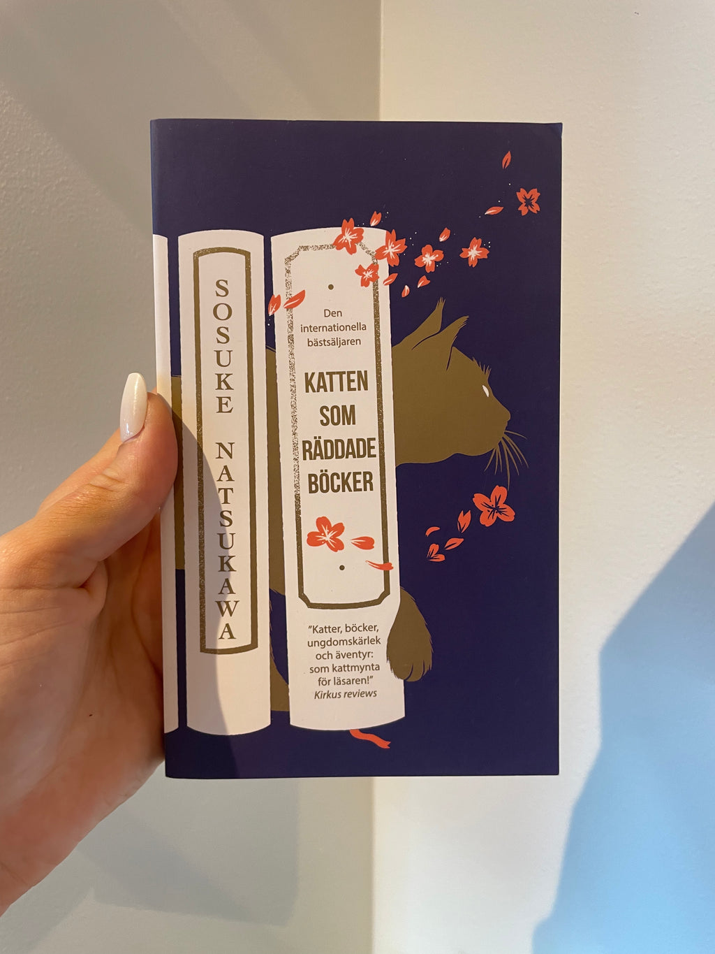 Katten som räddade böcker – framsida