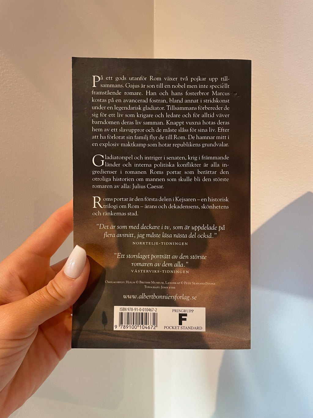 Kejsaren: Roms portar – baksida