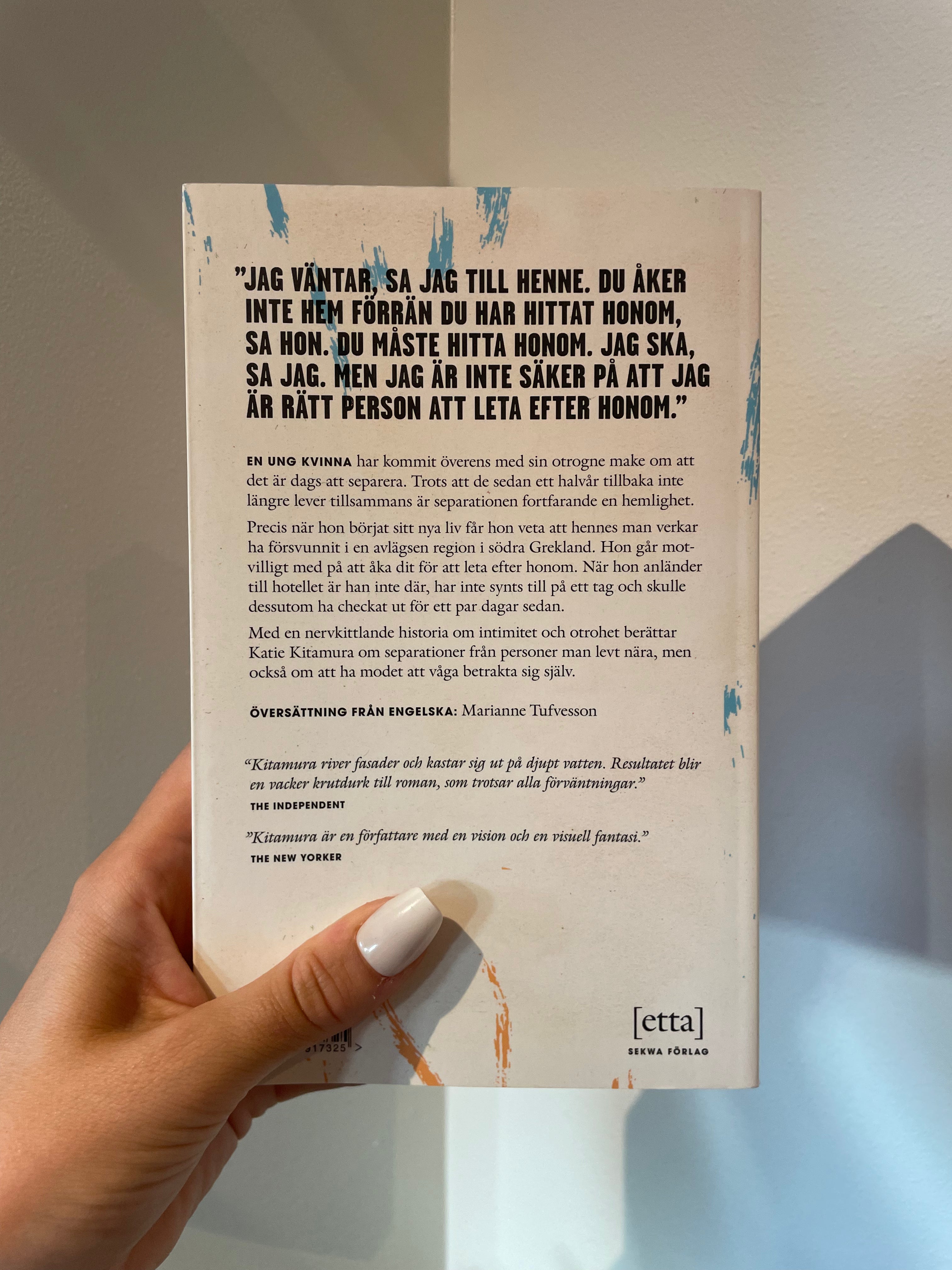Separationen – baksida