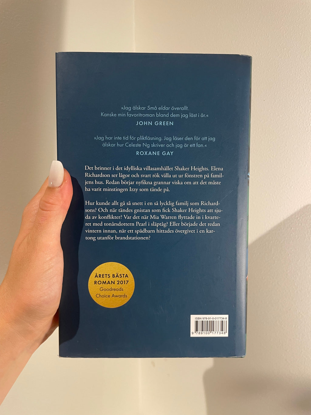 Små eldar överallt – baksida
