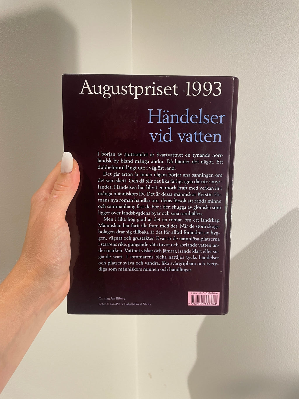 Händelser vid vatten – baksida