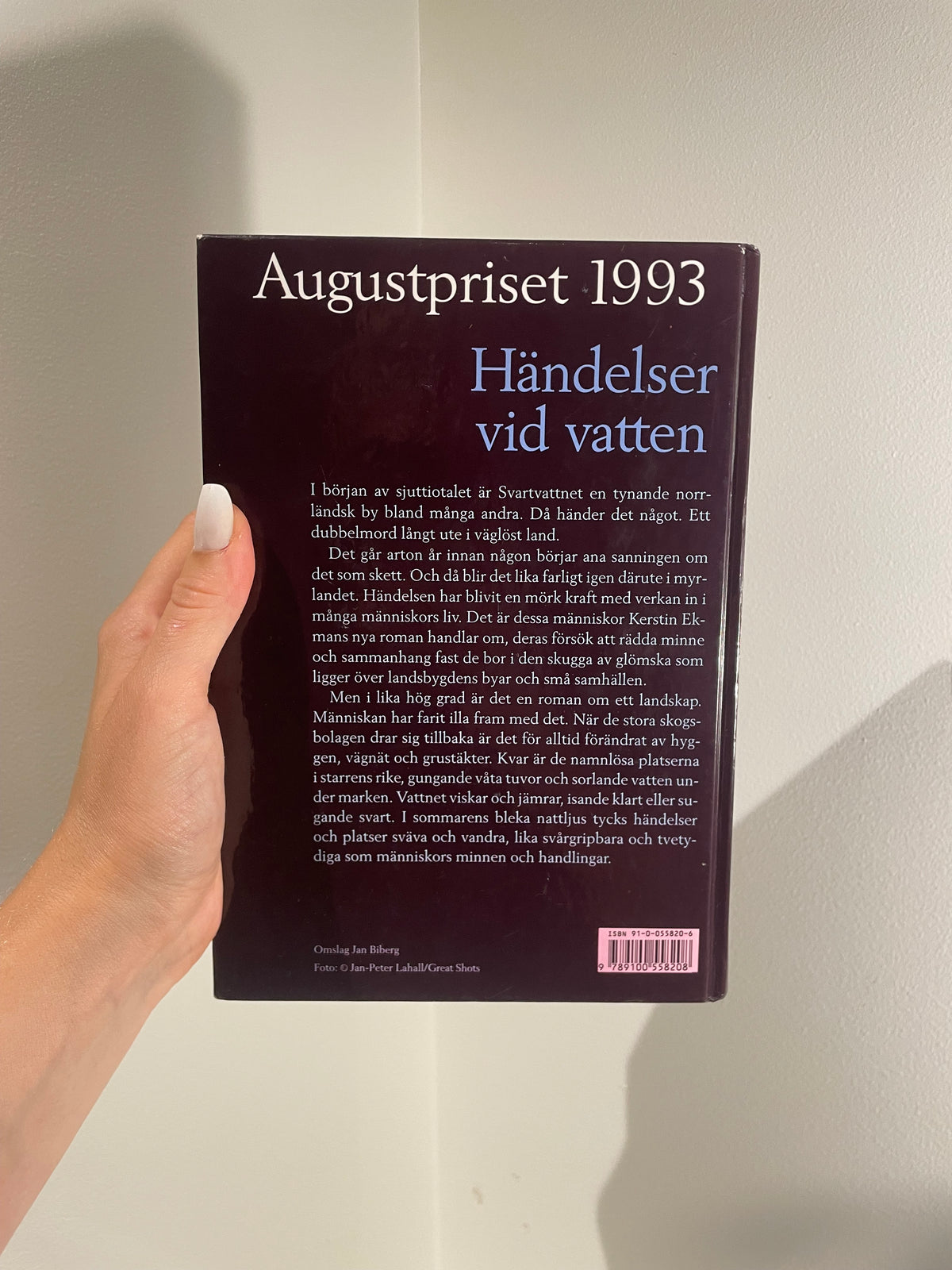 Händelser vid vatten – baksida