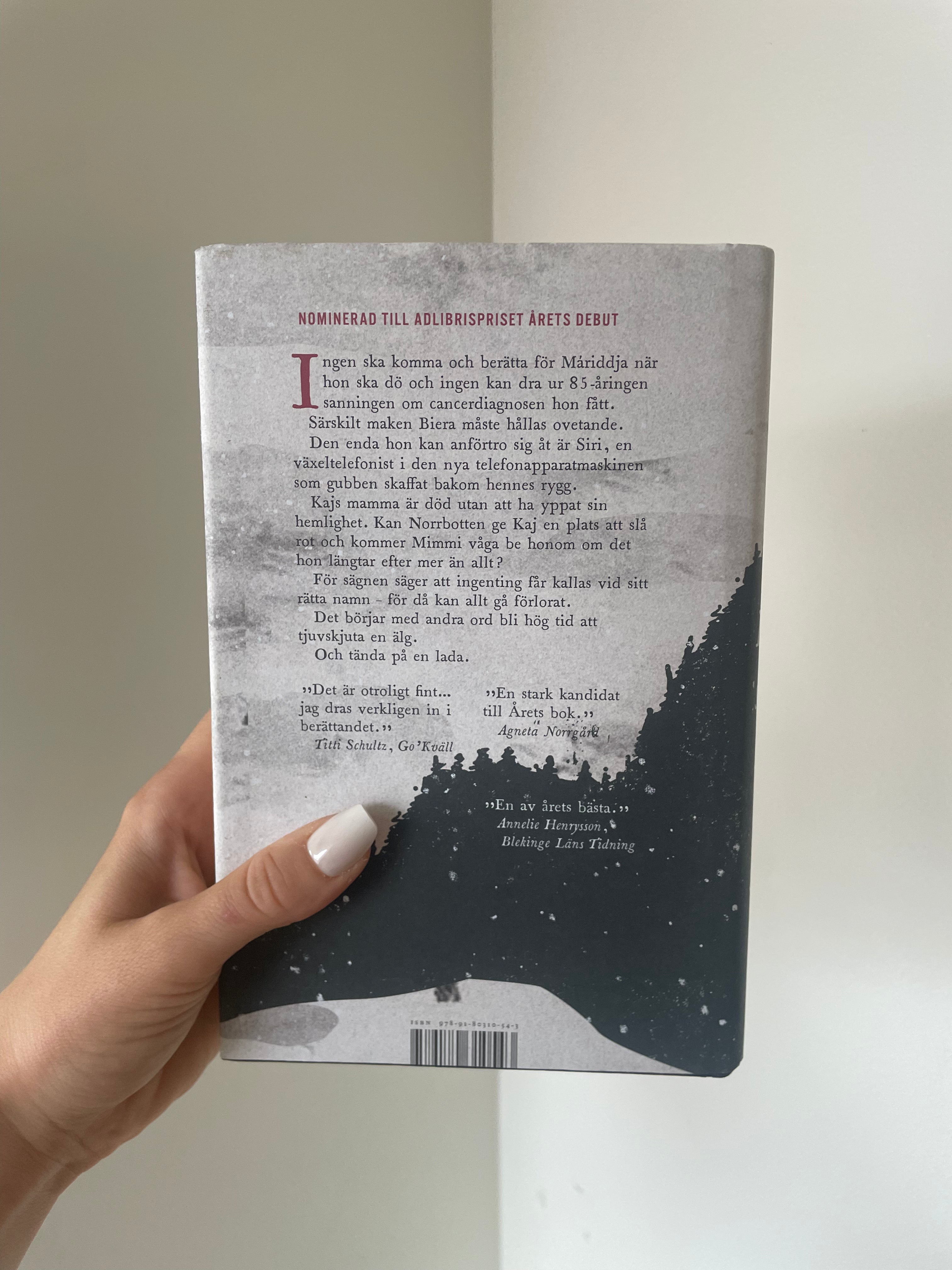 Folk som sår i snö - baksida