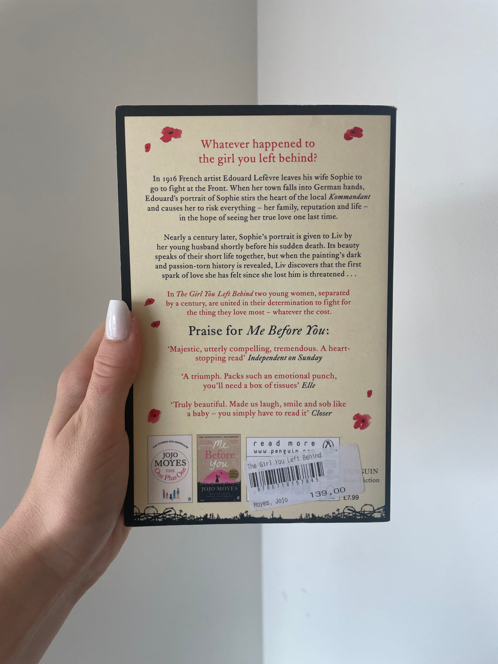 The Girl You Left Behind - baksida