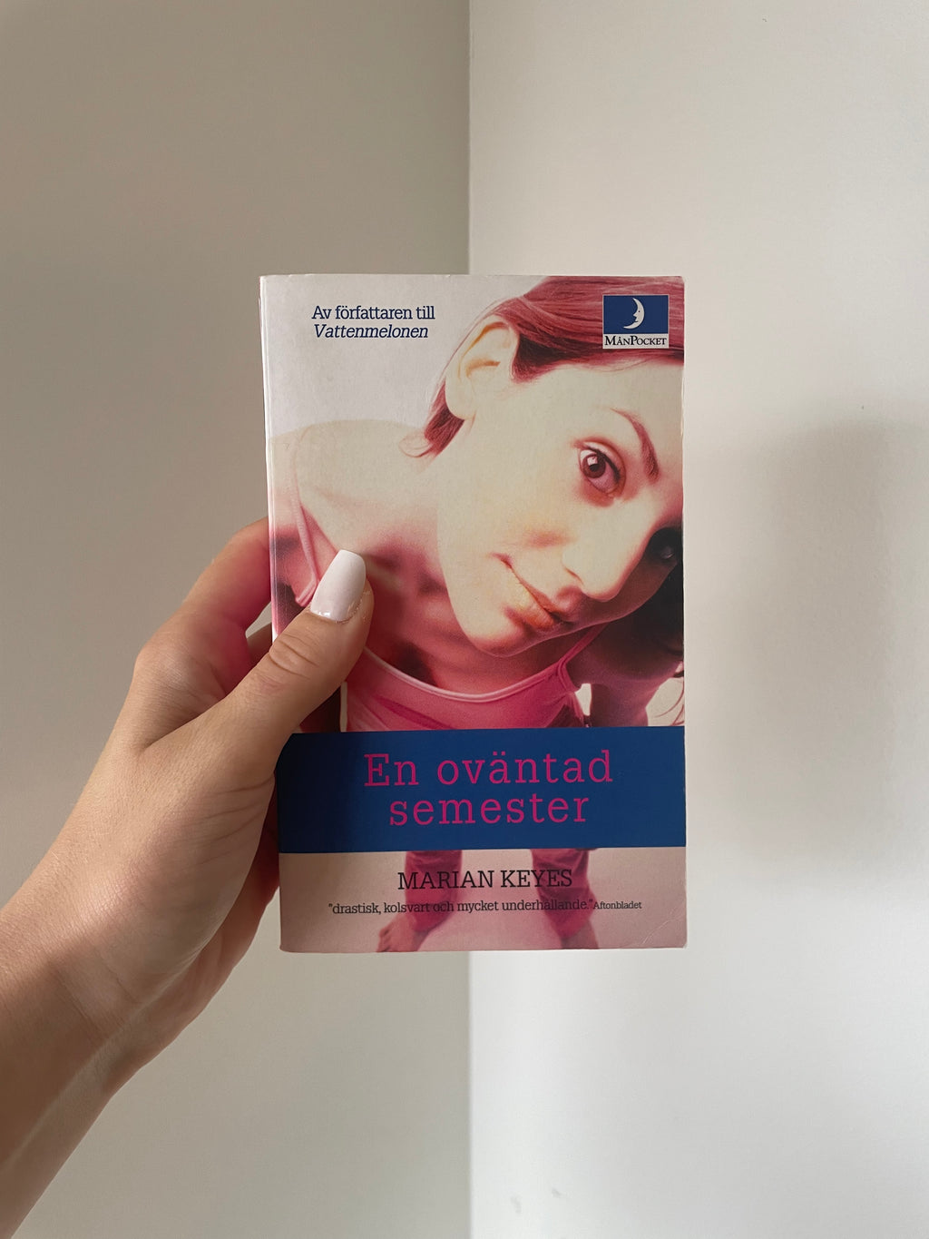 En oväntad semester - framsida