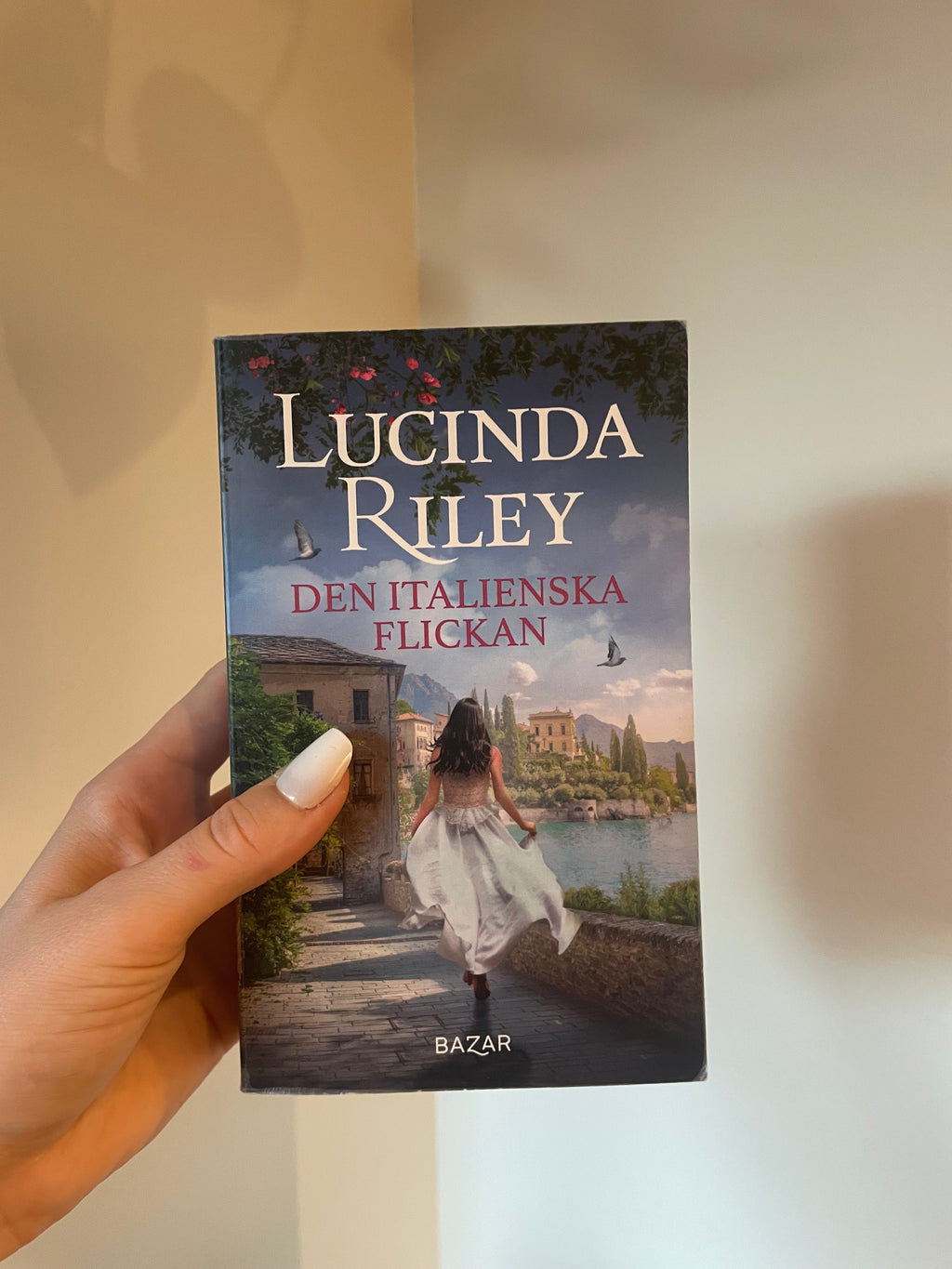 Den italienska flickan - framsida