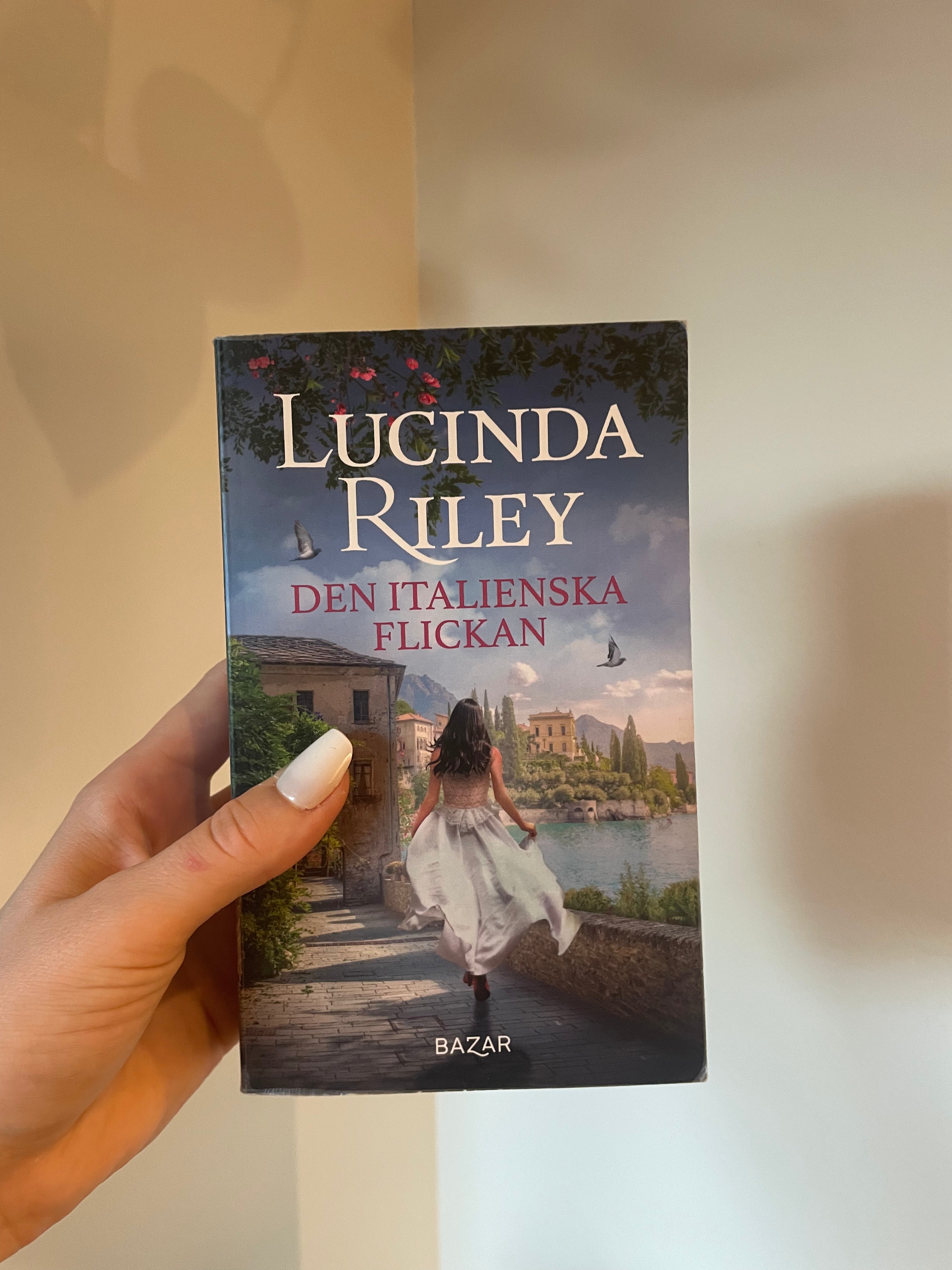 Den italienska flickan - framsida